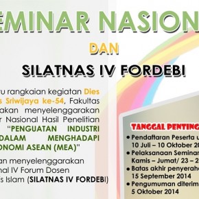 Call for Papers Seminar Nasional "Penguatan Industri Keuangan dalam Menghadapi Masyarakat Ekonomi ASEAN 2015"