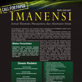 Call for Paper Jurnal IMANENSI