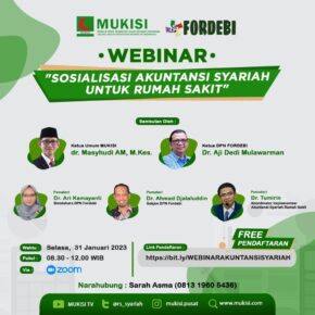 Sosialisasi Akuntansi Syariah untuk Rumah Sakit (FORDEBI-MUKISI)