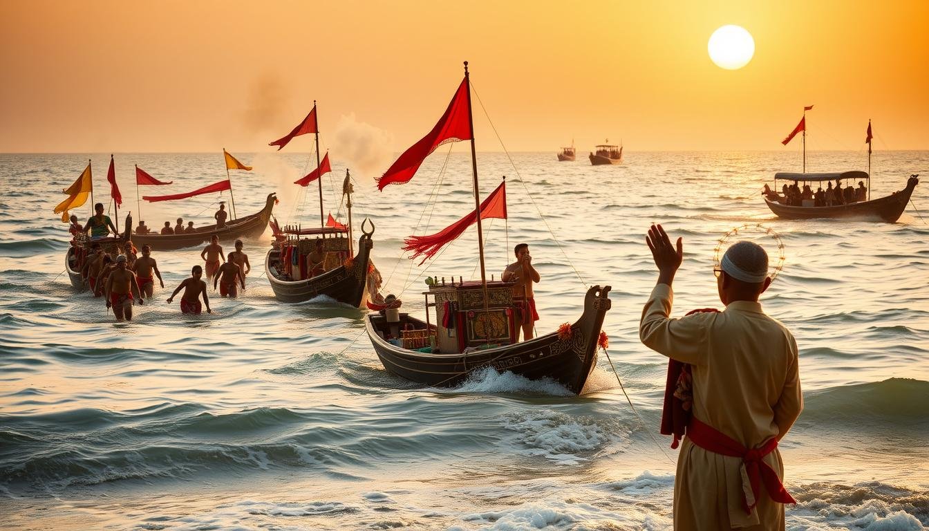 Keunikan Ritual Adat Pesta Laut di Pantai Selatan Jawa