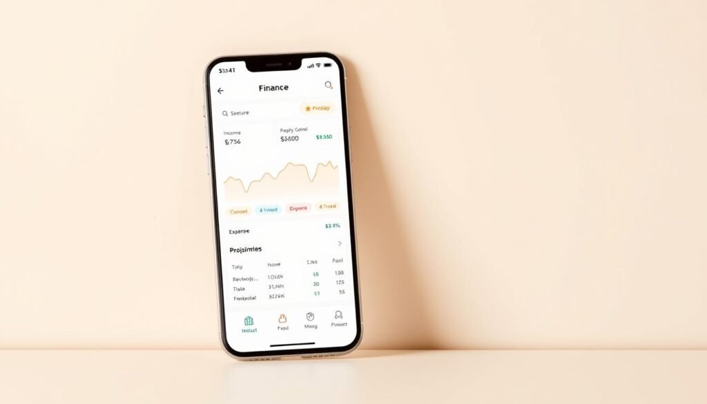 A cozy, minimalist personal finance app interface, showcasing a clean dashboard with intuitive controls. The app should have a sleek, lightweight design with a focus on privacy, without any intrusive advertisements. The background should be a soft, muted tone, providing a calming and uncluttered environment. The foreground should feature a modern, responsive layout with clearly labeled sections for income, expenses, and budgeting tools. The interface should be easy to navigate, with well-organized data presentation and seamless user interactions. The overall aesthetic should convey a sense of reliability, security, and personal control over one's financial data.